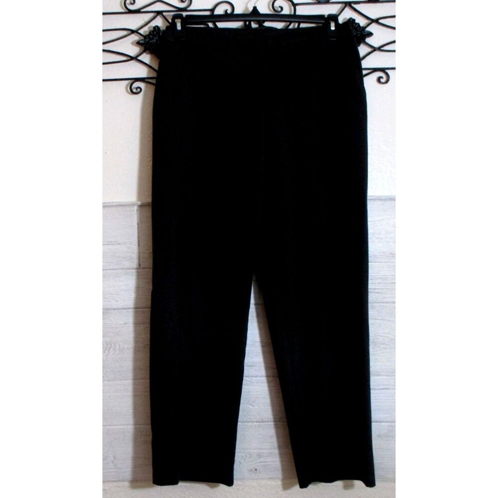 Briggs New Nork Women's Dress Pants Size 10P Gray Striped